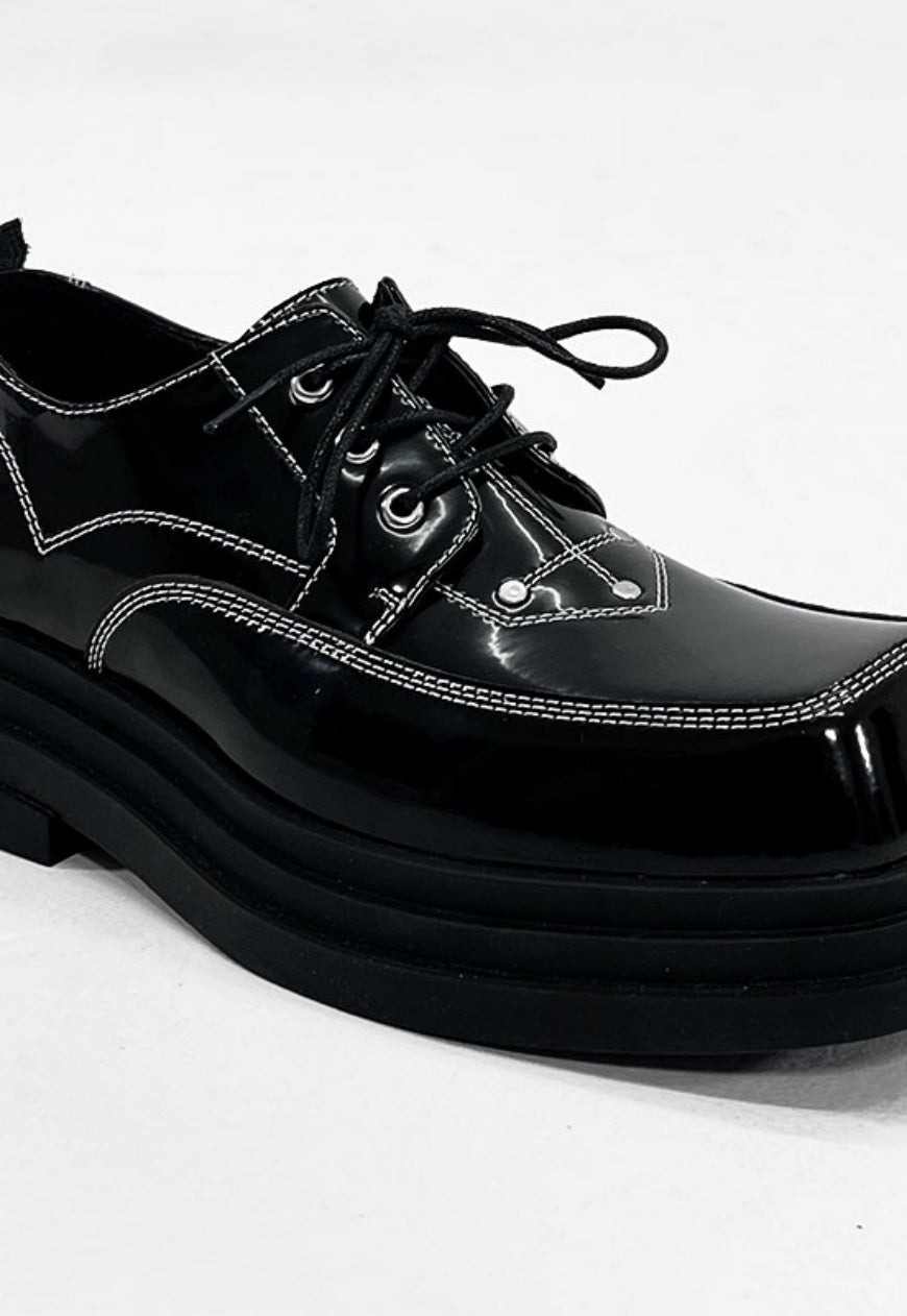Men's Premium Square Toe Derby shoes