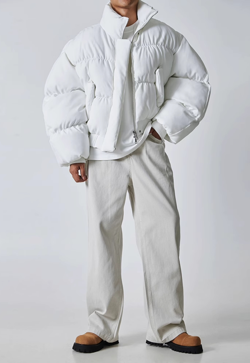 Men's Warm loose thickened cotton jacket