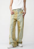 【Sale】Unisex vintage distressed pop jeans
