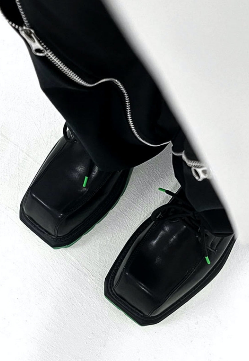 Men's Premium big toe derby shoes