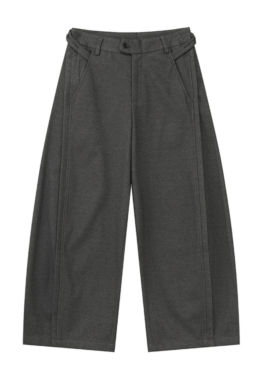 Men's Belted casual pants