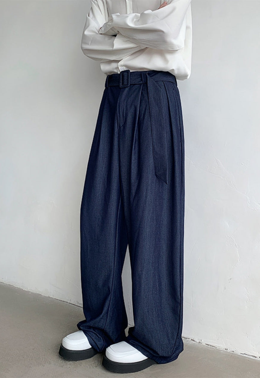 Men's Fashion blue pants