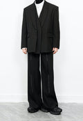 Men's Pamine green high-end suit set