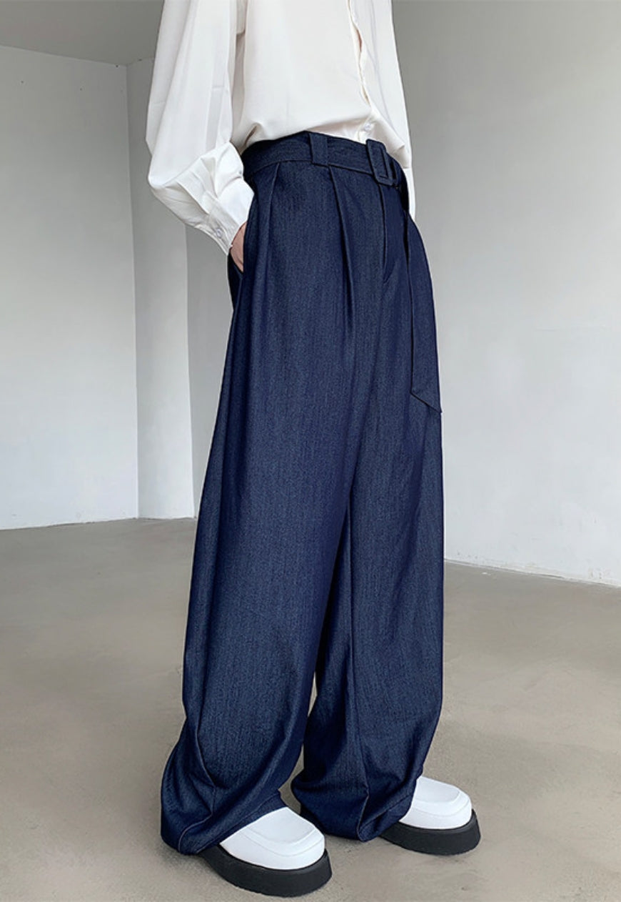 Men's Fashion blue pants