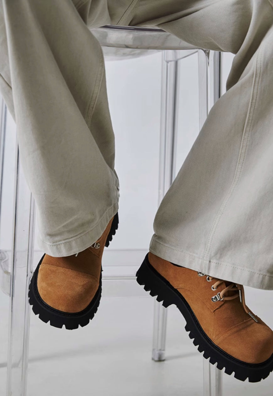 Unisex suede derby shoes AW Vol.2