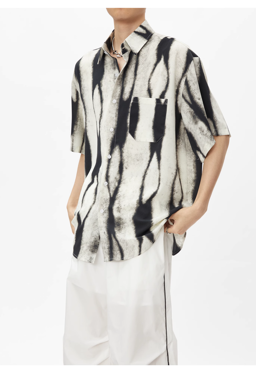Men's summer floral shirt