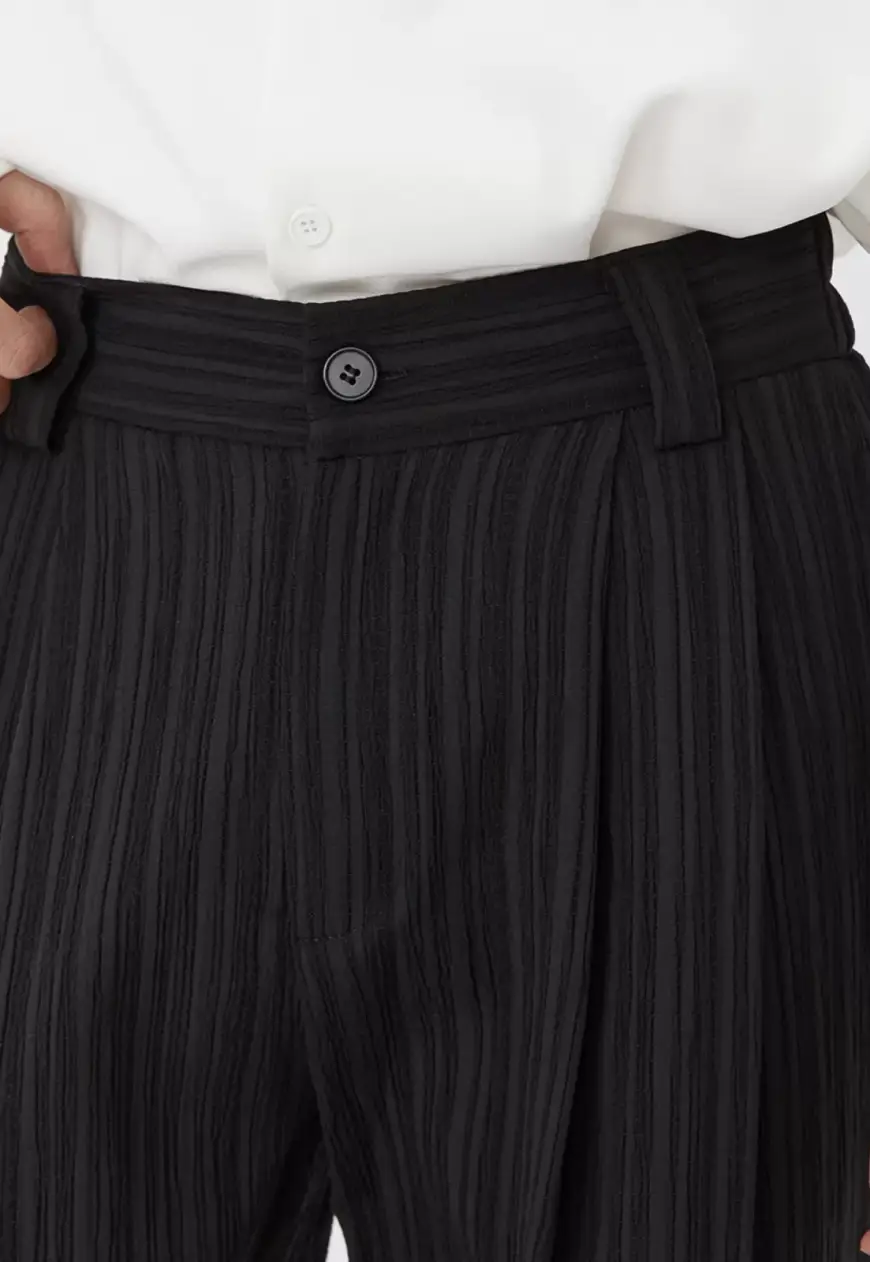 Men's dark pattern casual pants