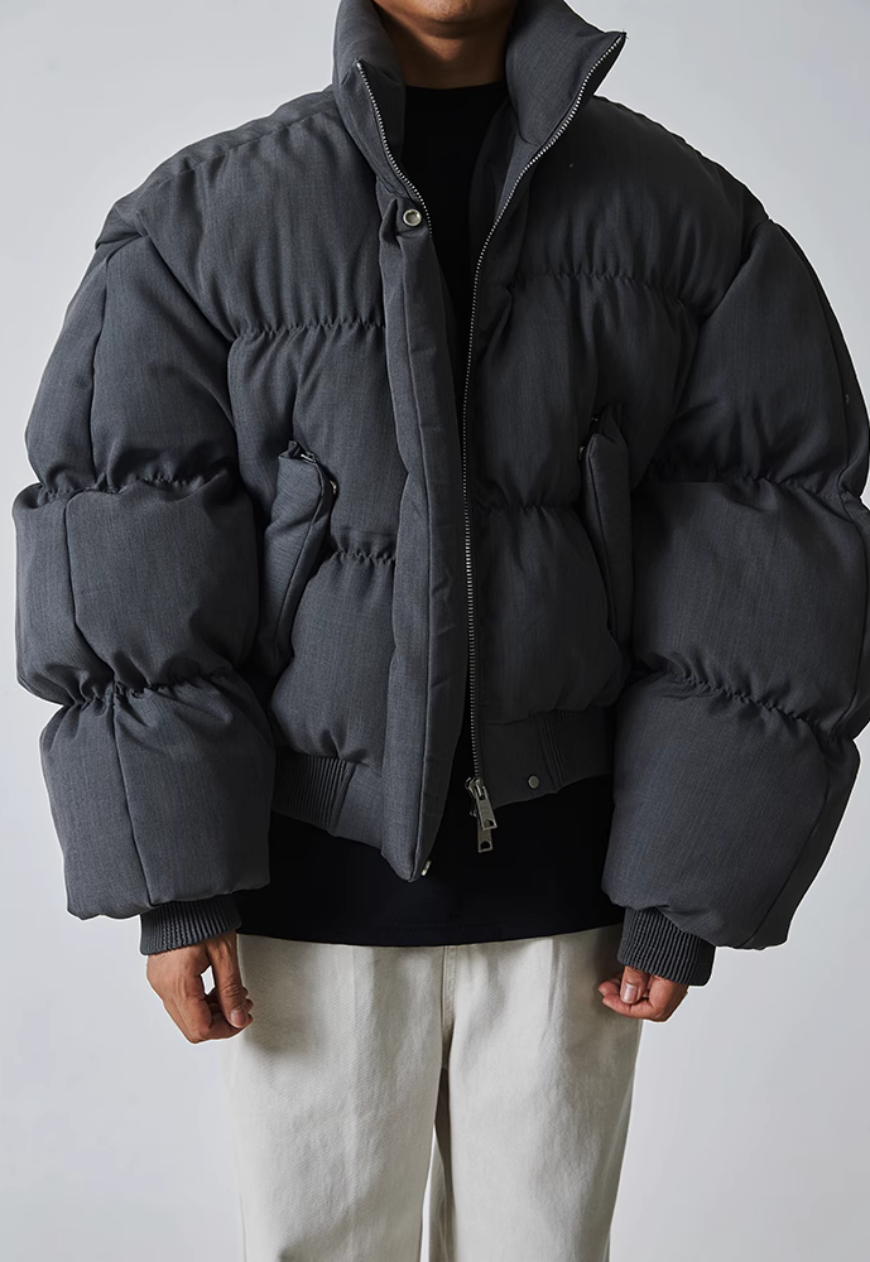 Men's Warm loose thickened cotton jacket