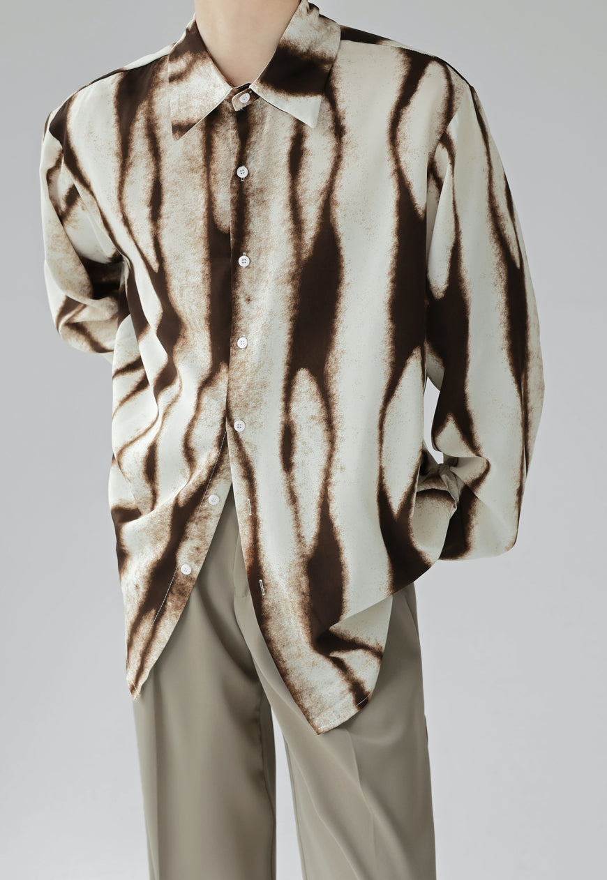 Men's Premium ink tie-dye shirt