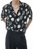 Men's vintage floral shirt