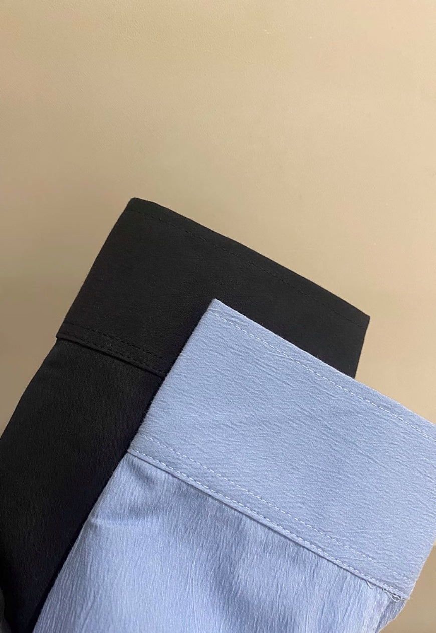 Men's Stand collar design suit set