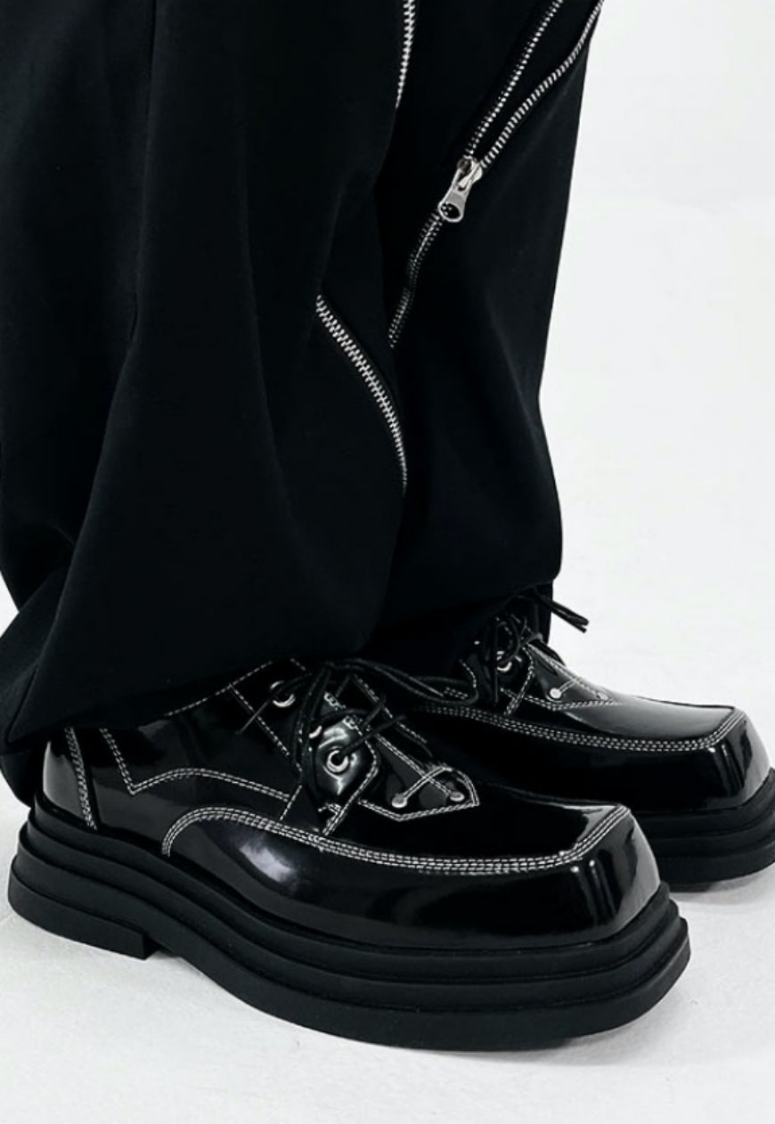 Men's Premium Square Toe Derby shoes