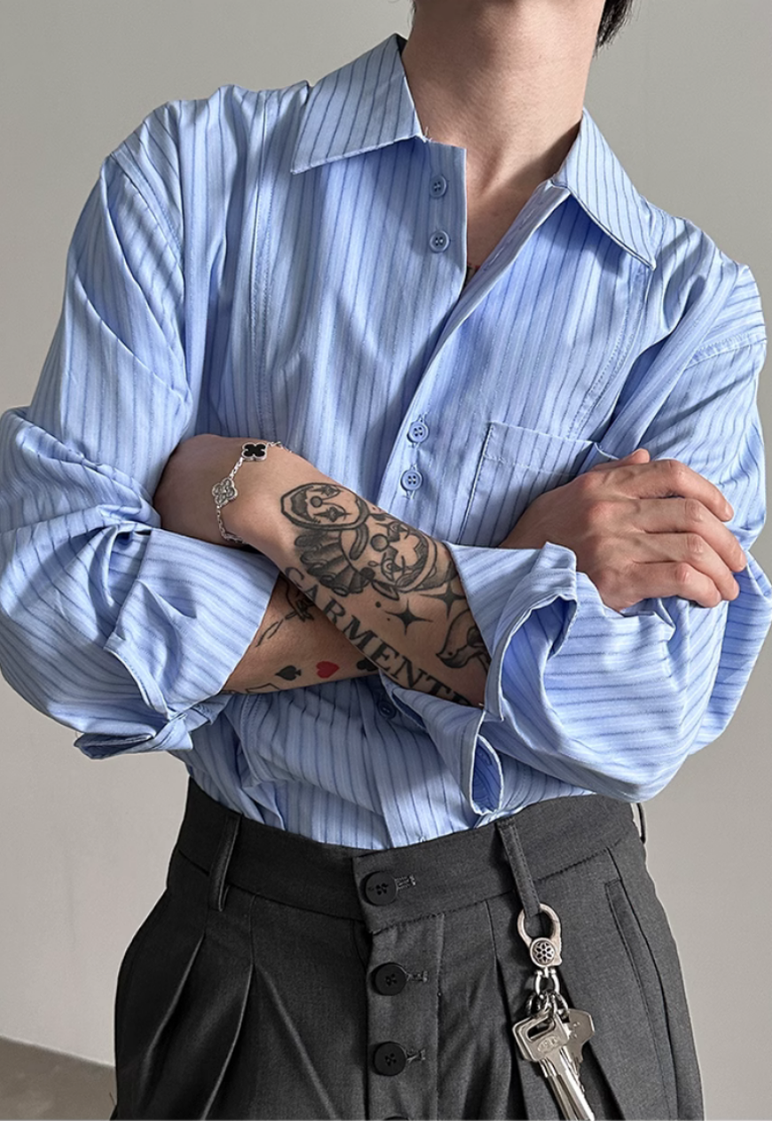 Men's Fine textured design shirt