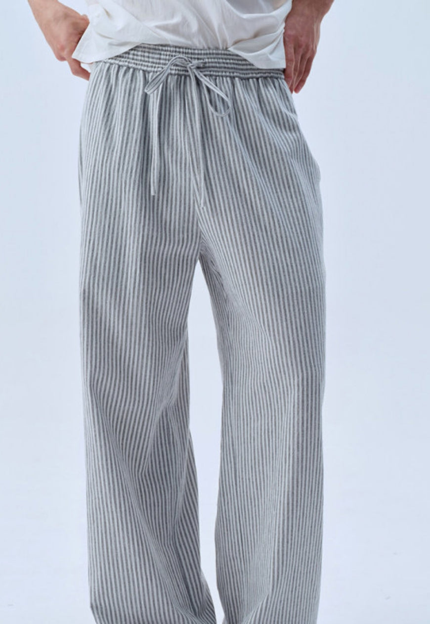 Men's Linen Relaxed Straight Pants