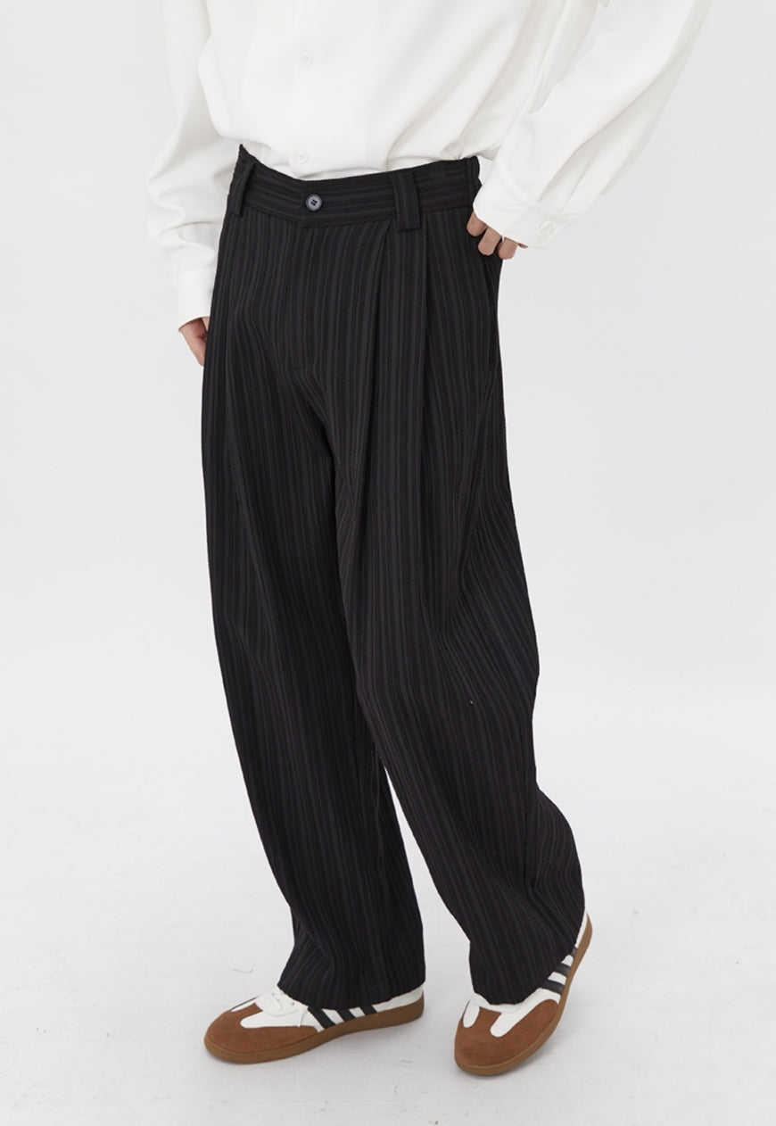 Men's dark pattern casual pants