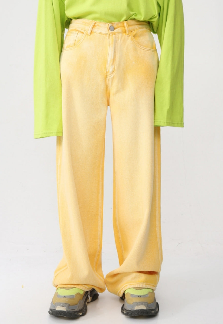 Men's spring summer casual denim suit