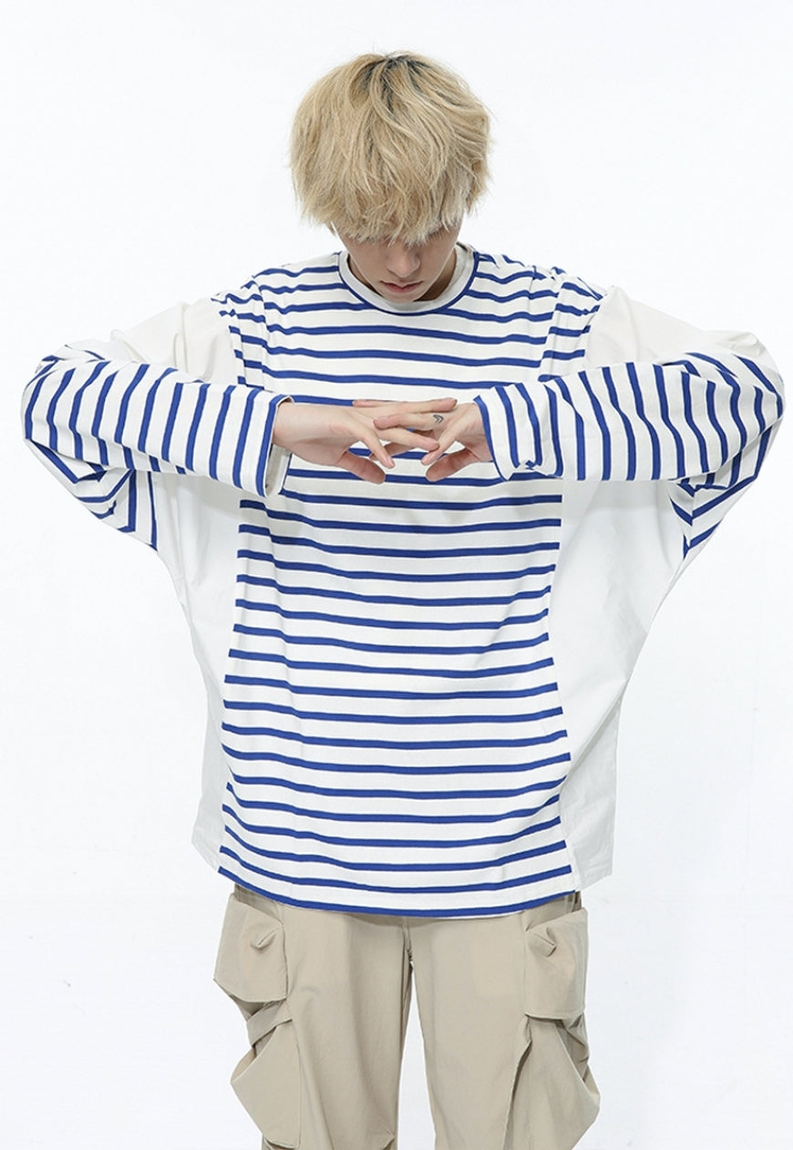 Men's striped design T-shirt