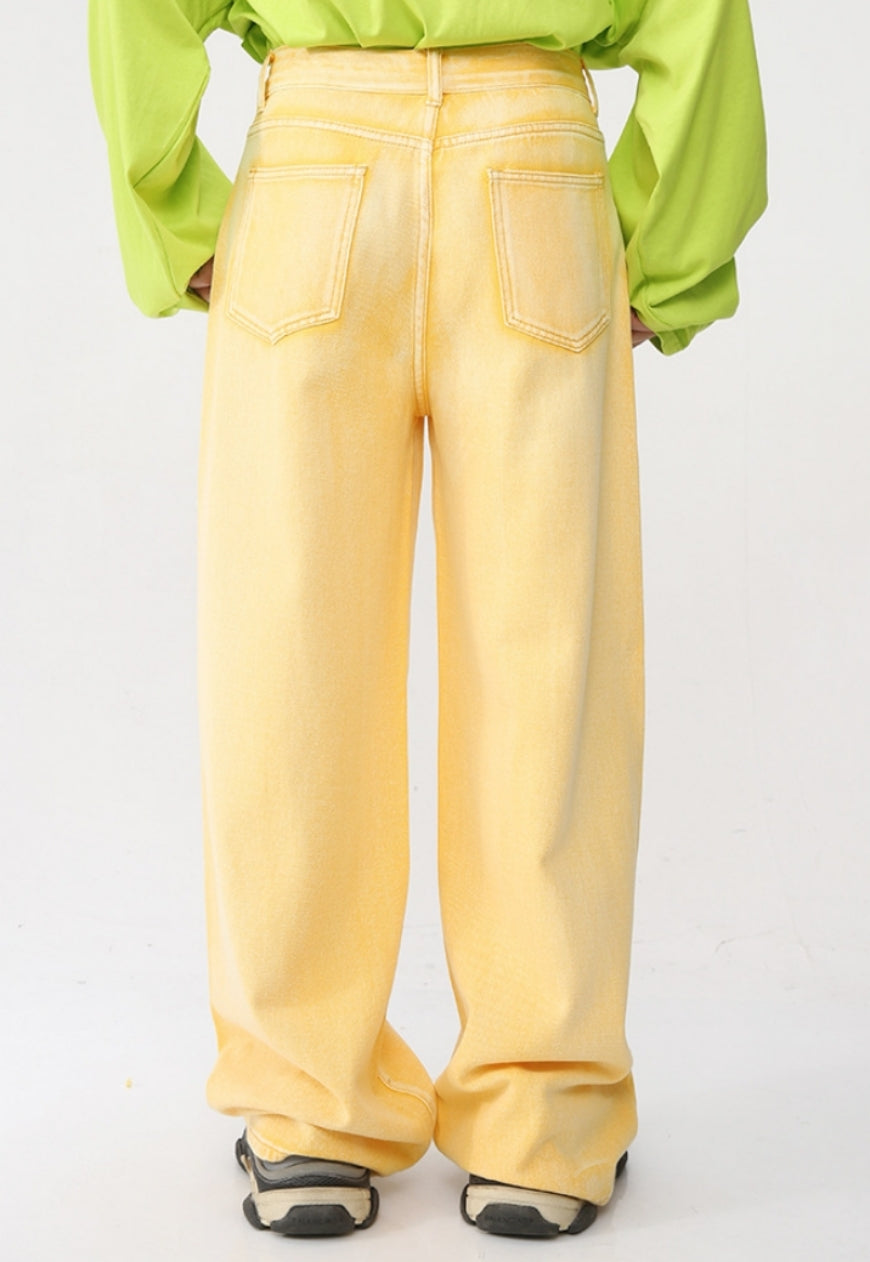 Men's spring summer casual denim suit