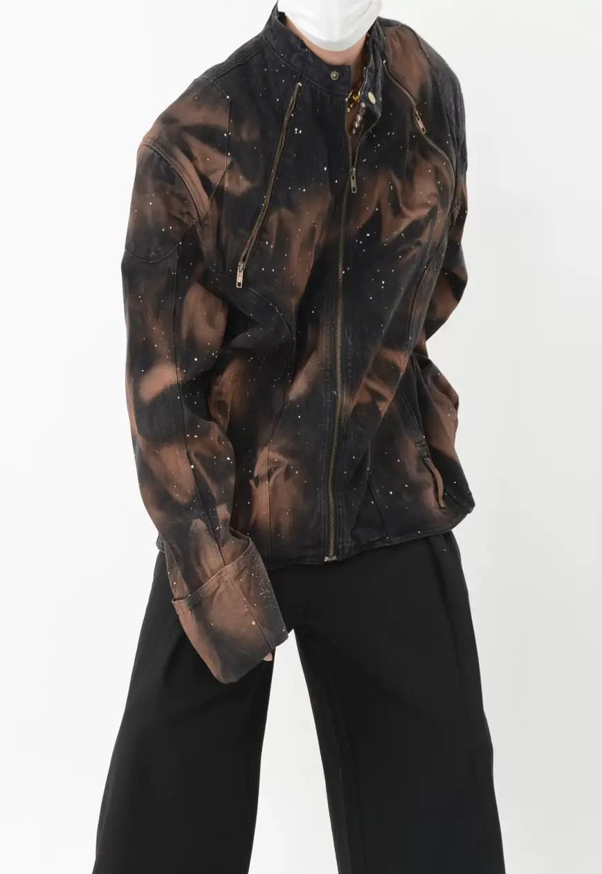 Men's Wasteland style denim jacket