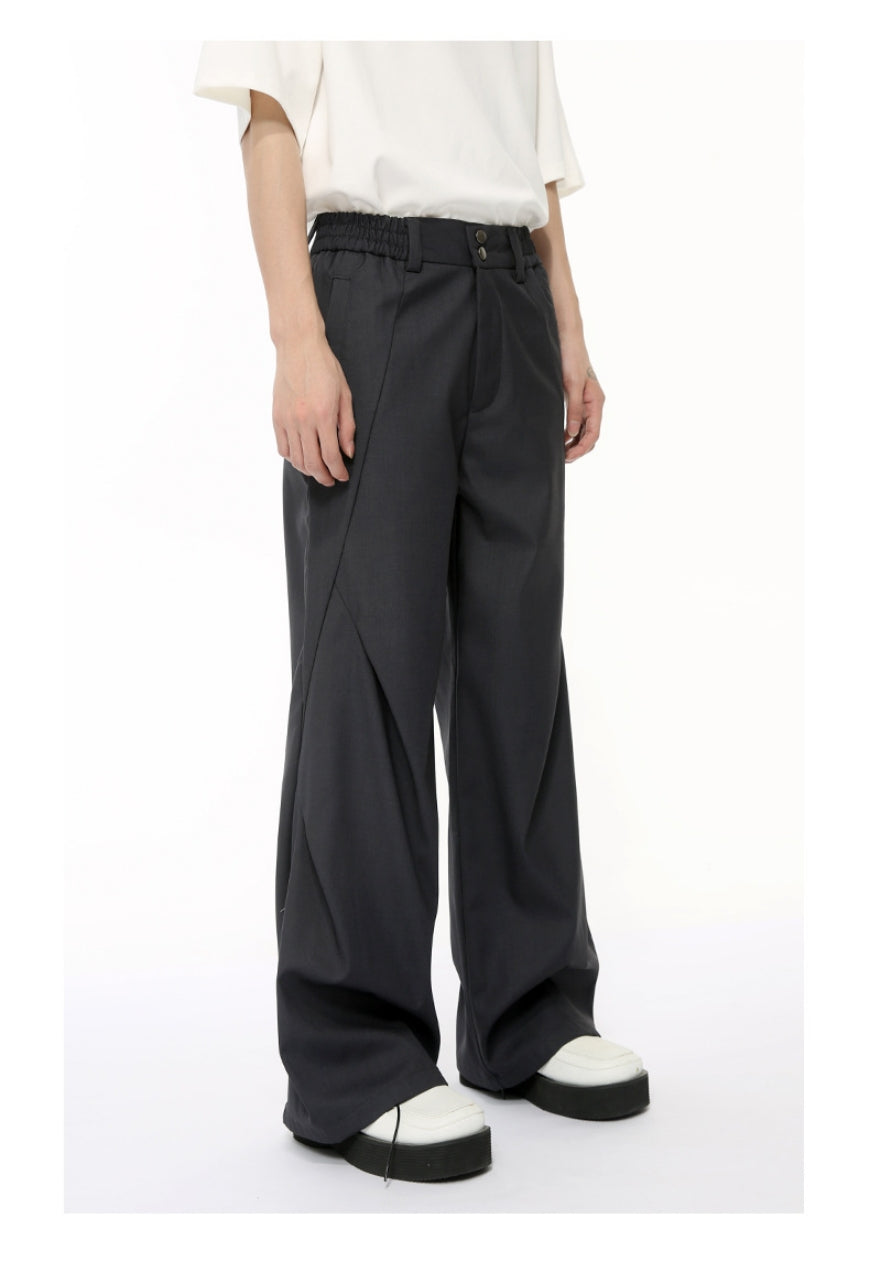 Men's pleated trousers