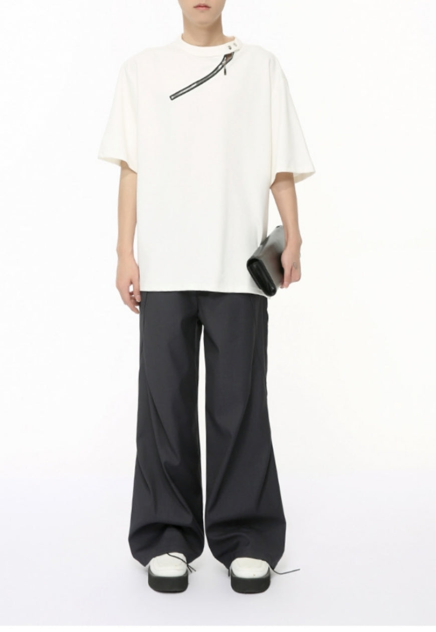 Men's pleated trousers