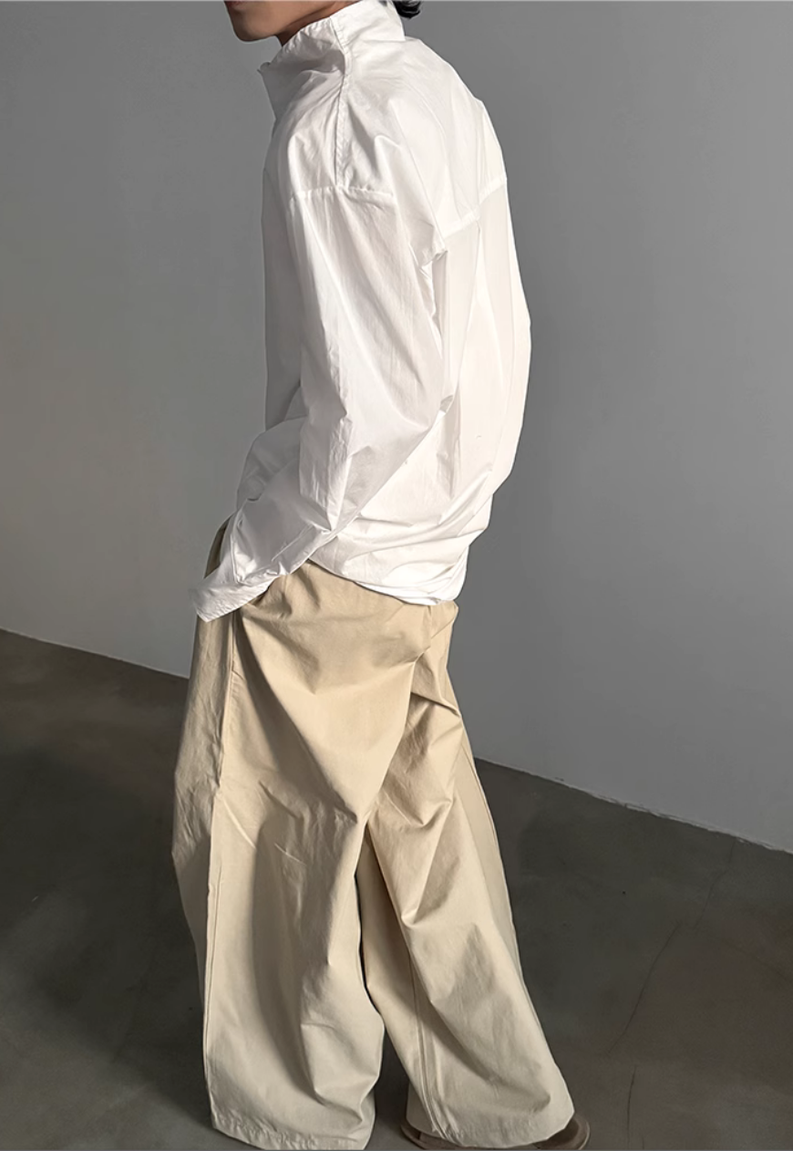 Men's French turtleneck shirt