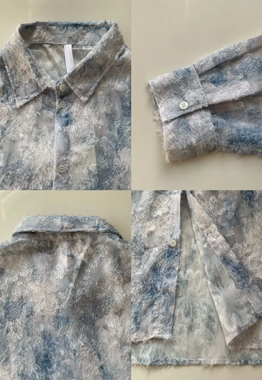 Men's Summer design breathable sun protection shirt