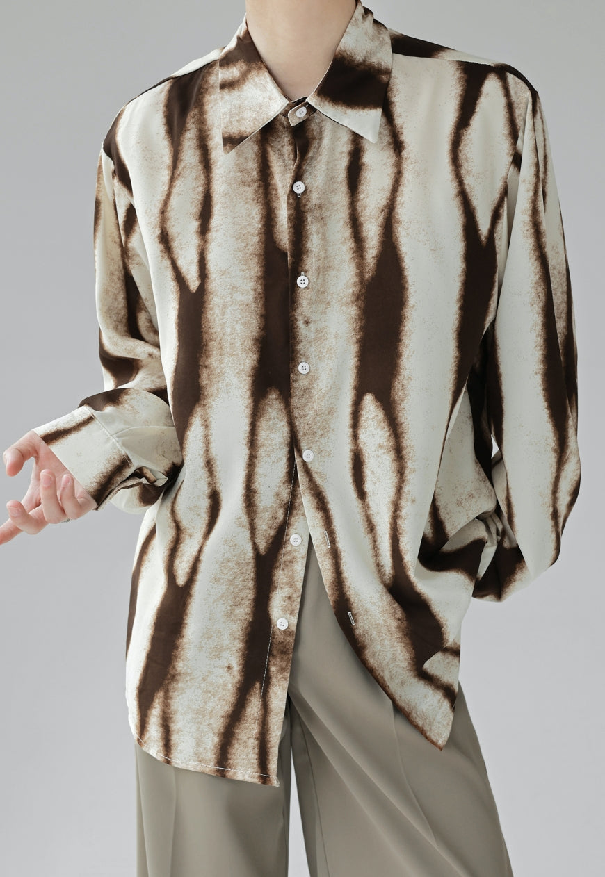 Men's Premium ink tie-dye shirt
