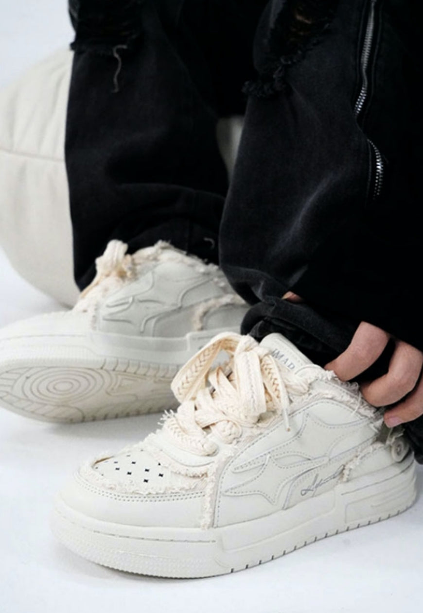 Unisex retro moral training shoes