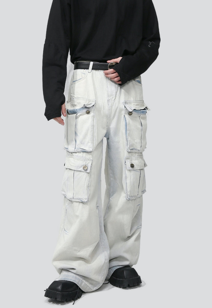 Unisex Decorative chain trousers