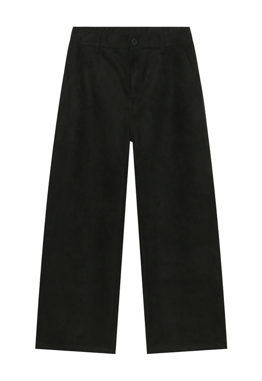 Men's spliced multi pocket trousers