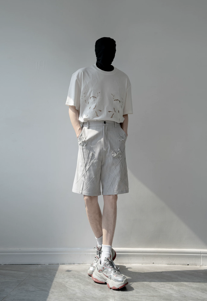 Men's Signature 3D Floral Shorts