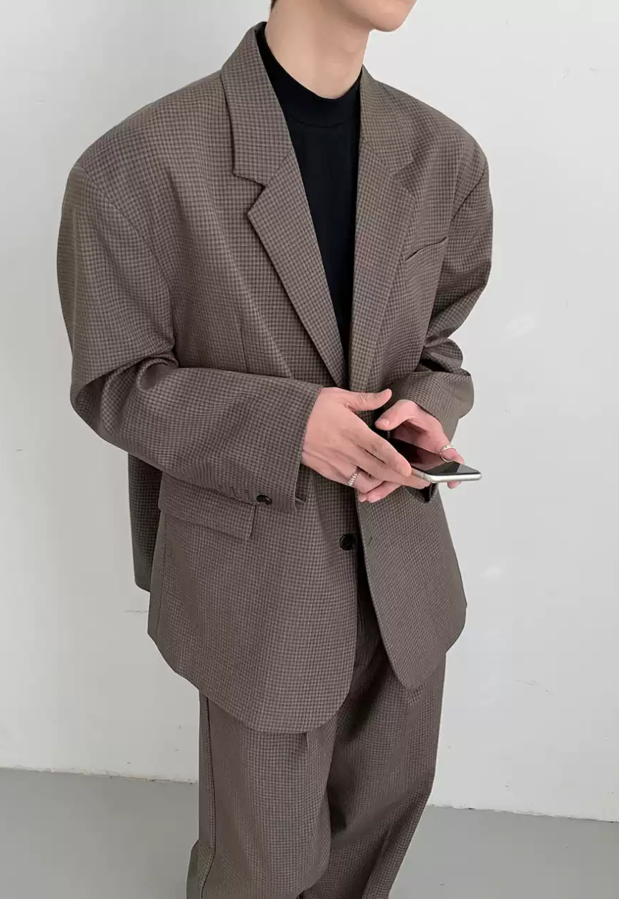 Men's Outerwear casual suit set