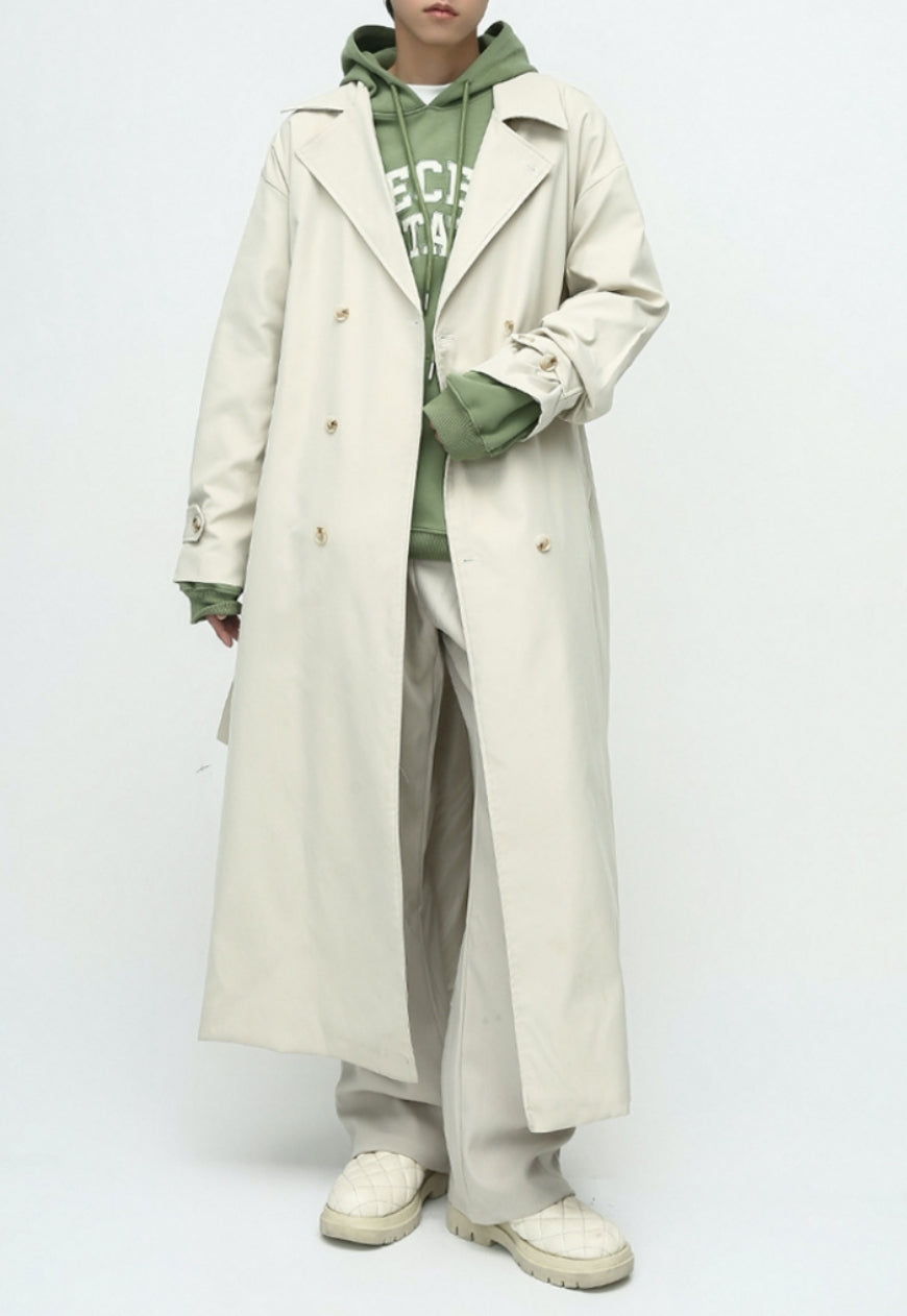 Men's Laceable double-breasted coat