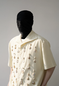 Men's Shell-Embellished Resort Shirt