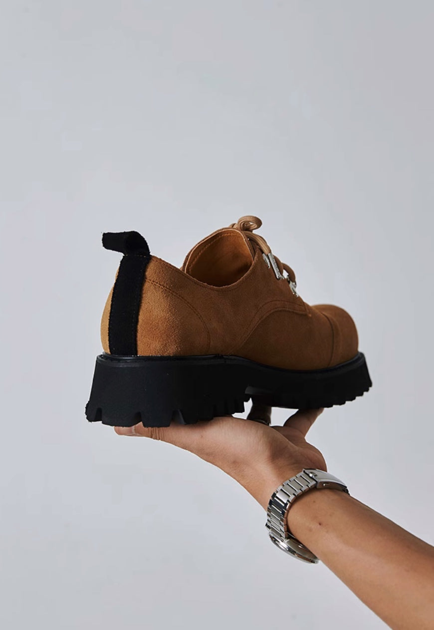 Unisex suede derby shoes AW Vol.2
