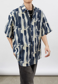 Men's Design inspired oil painting shirt