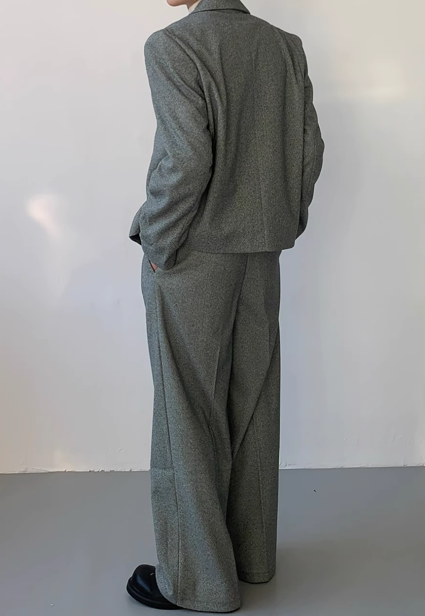Men's Designed thick suit set
