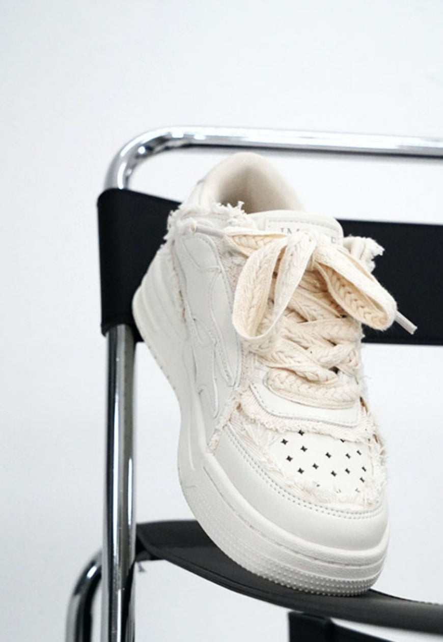 Unisex retro moral training shoes