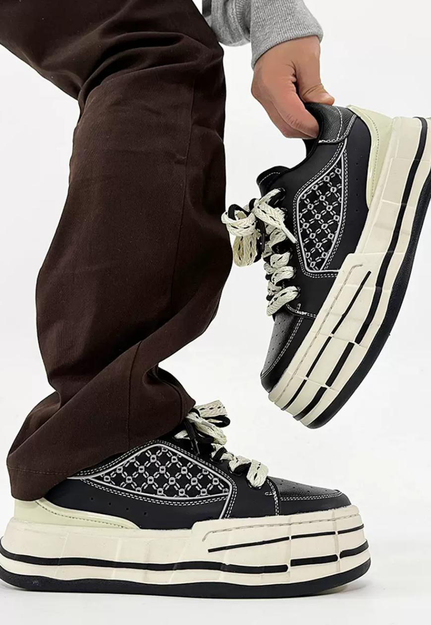 Unisex retro irregular shoes