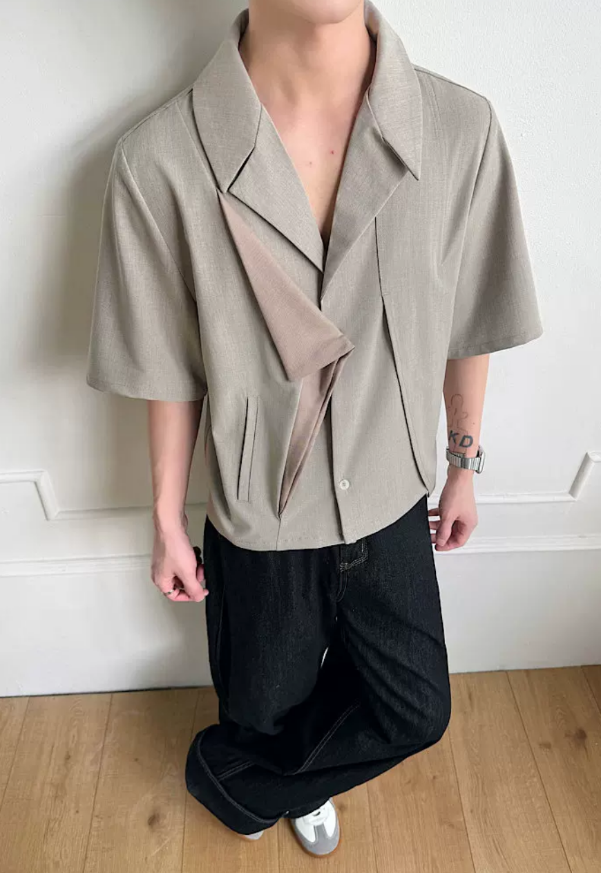 Men's Heritage Layered Blazer Shirt