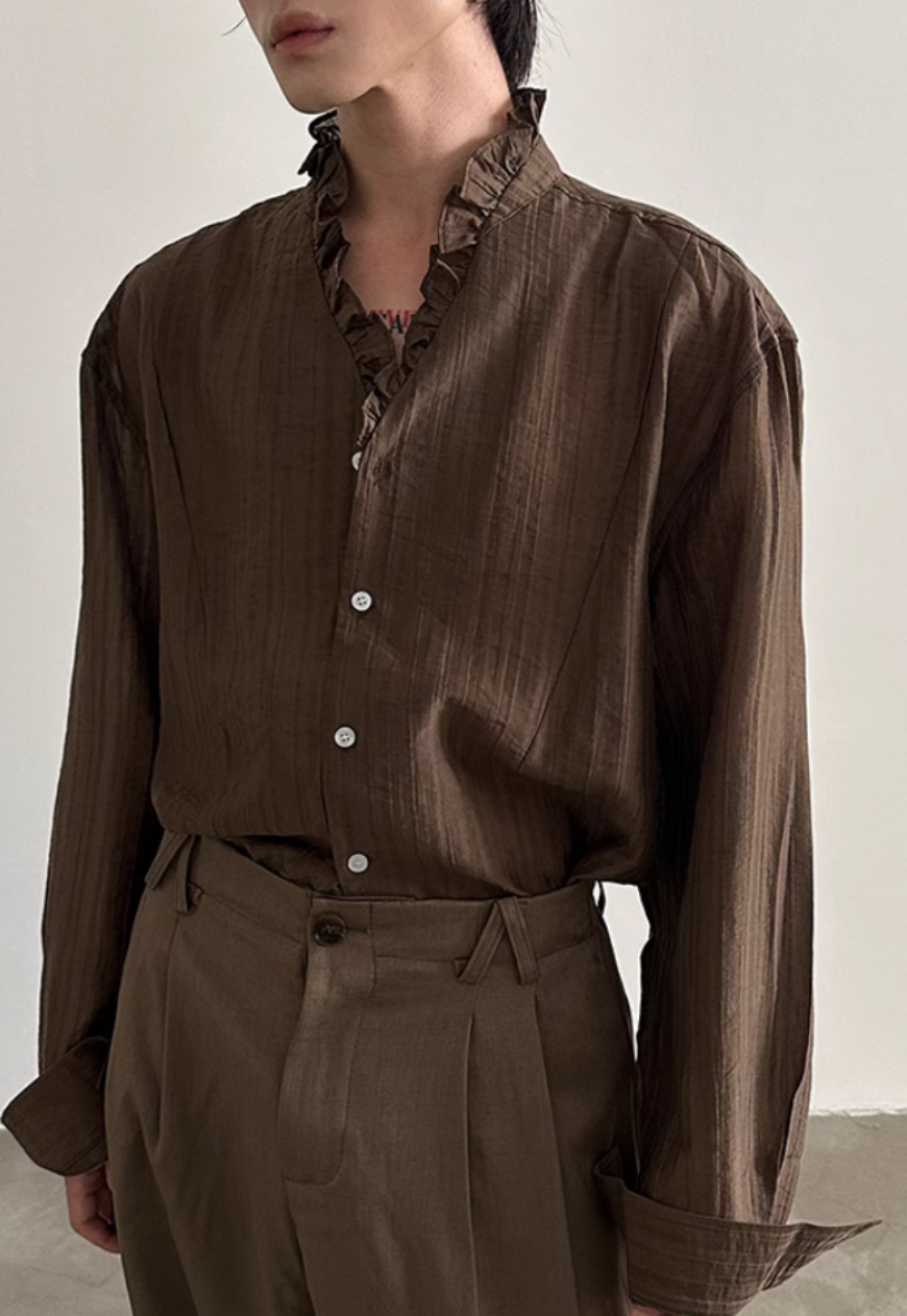 Men's Fine textured design shirt
