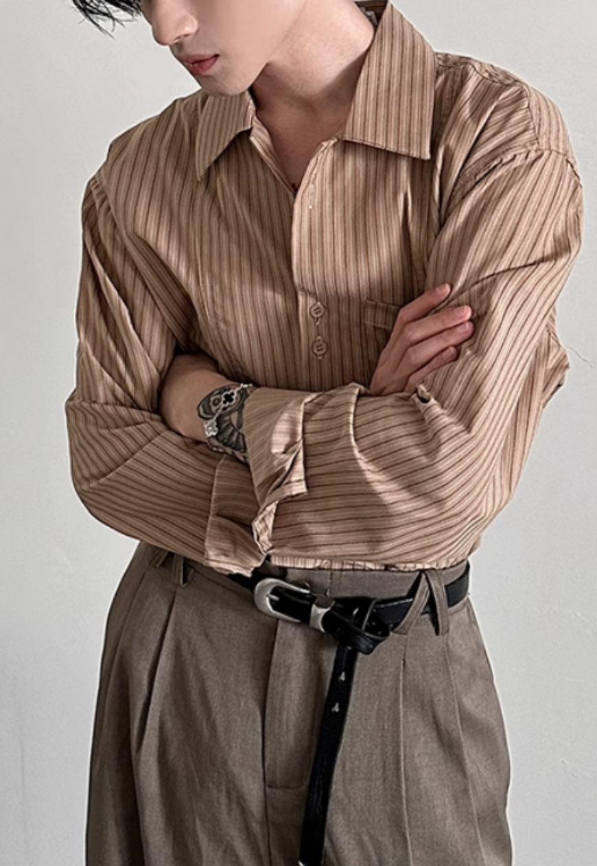 Men's Fine textured design shirt
