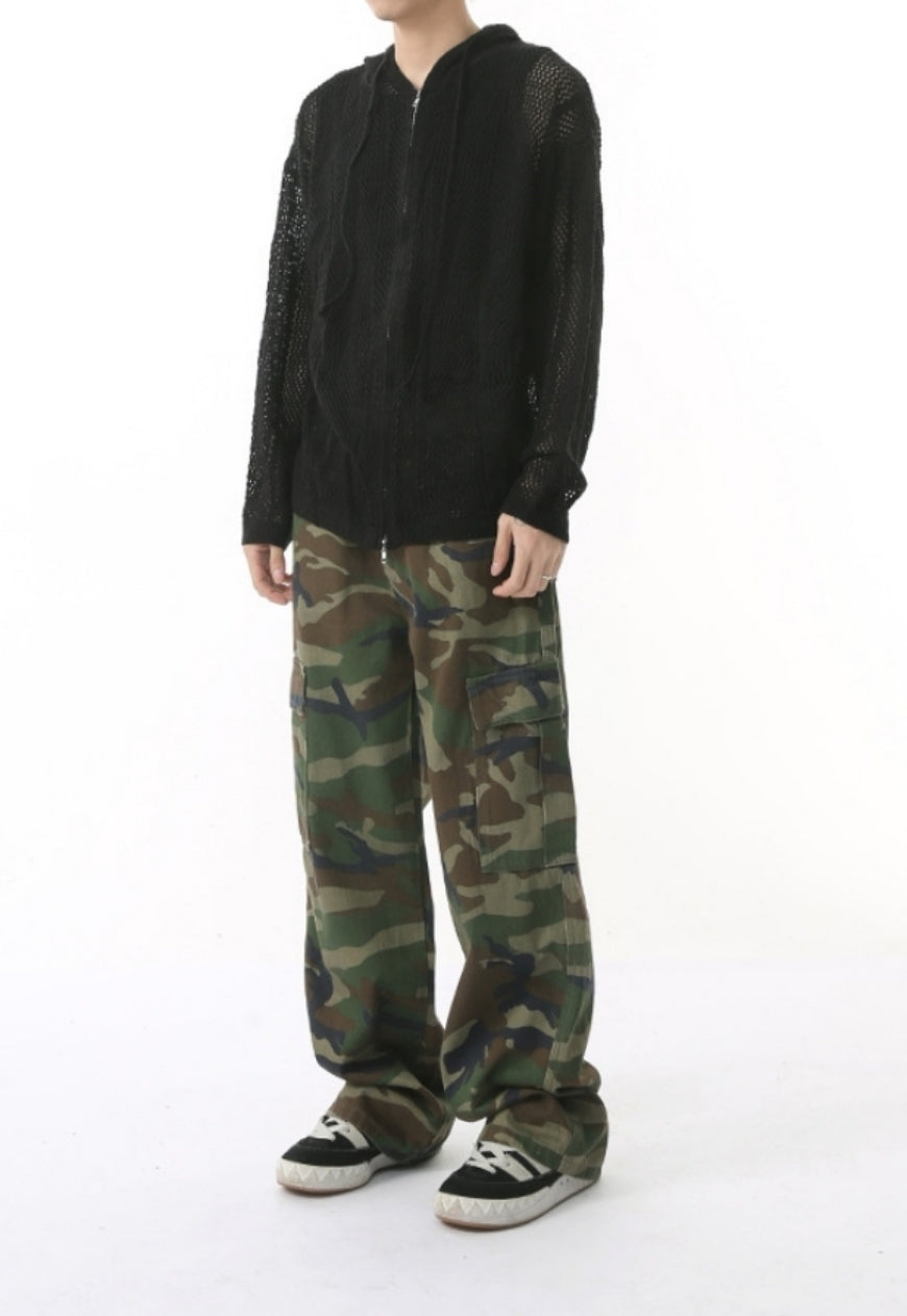 Men's Breathable light cardigan jacket