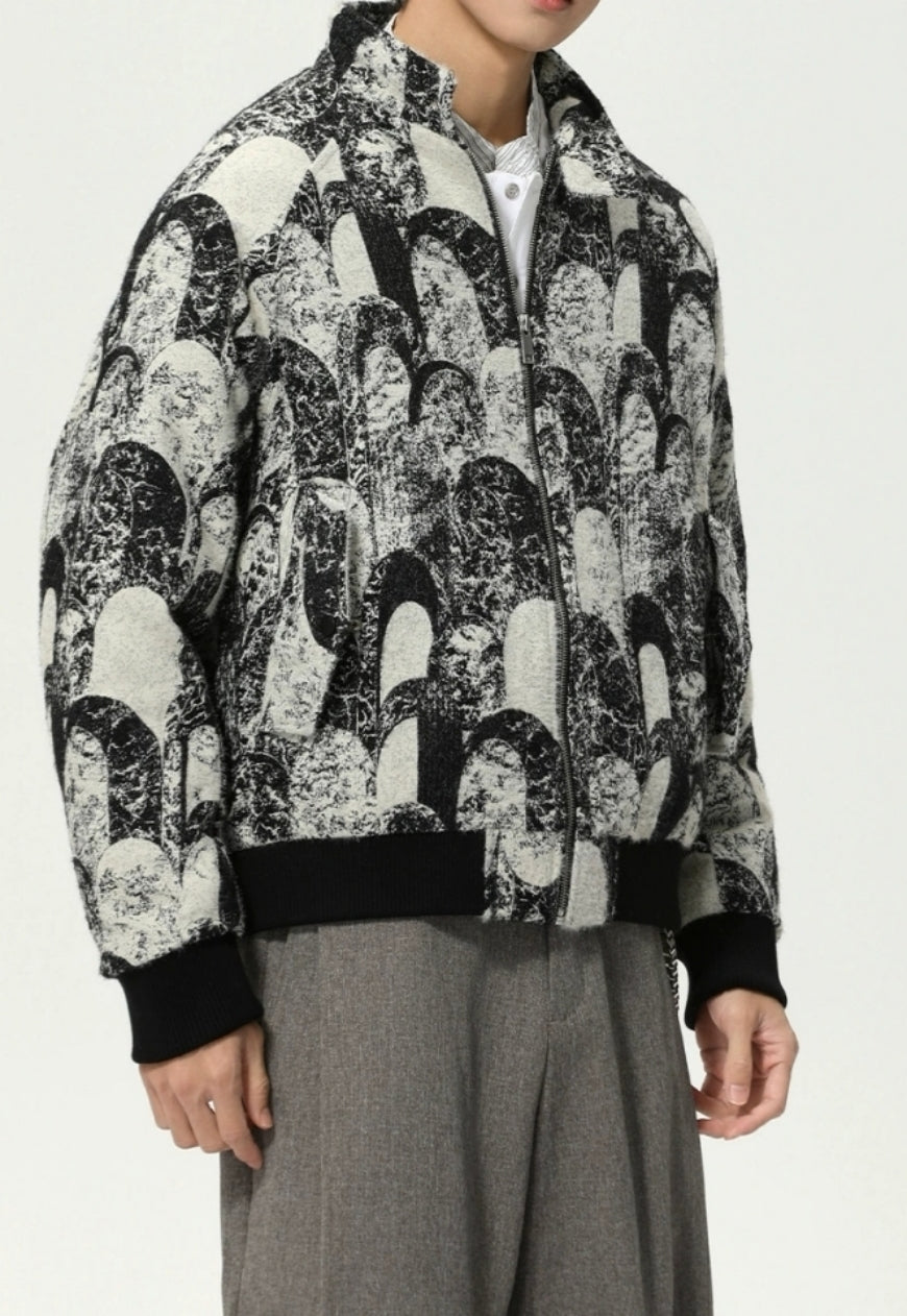 Men's Retro warm down jacket