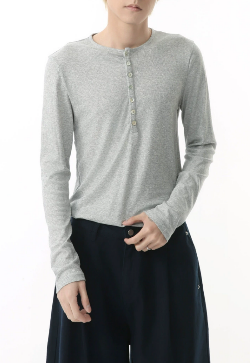 Men's Solid color soft T-shirt