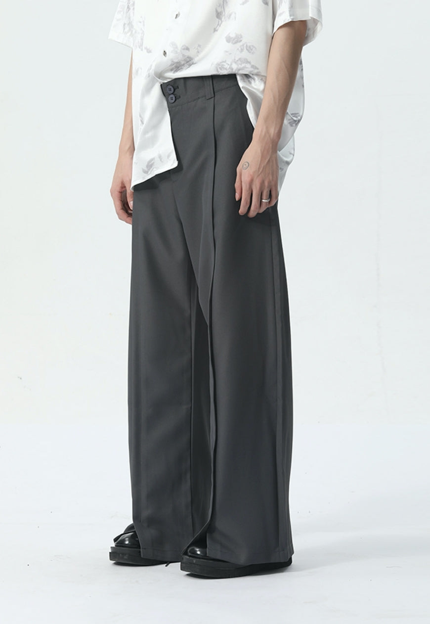 Men's Pleated premium casual trousers