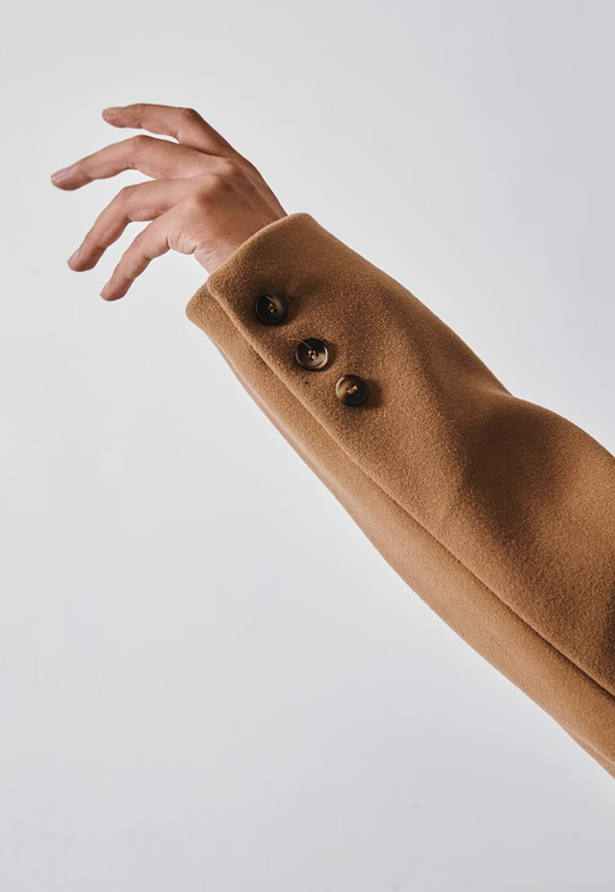 【Sale】Men's luxury woolen long coat