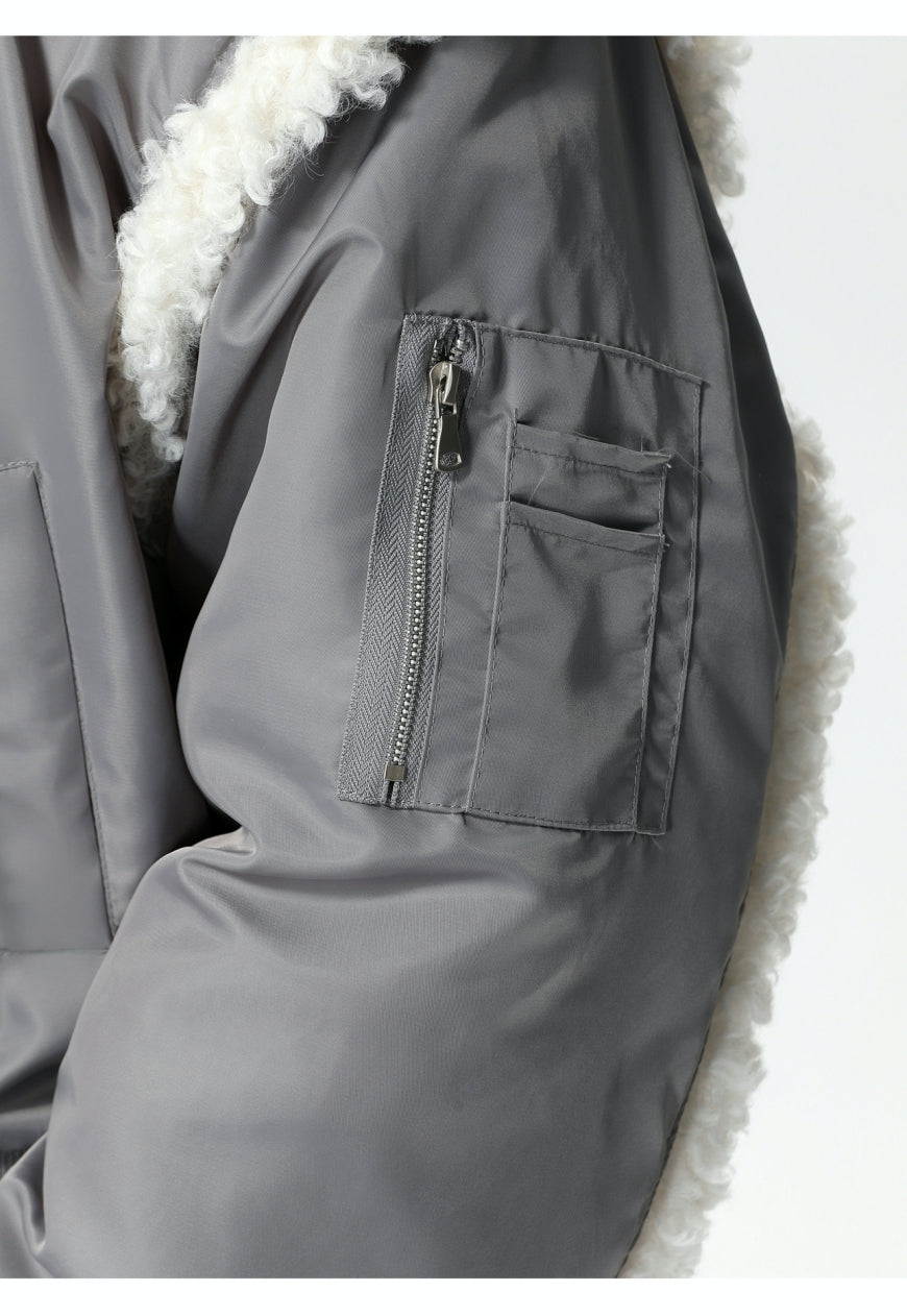 Men's Raw-edged baseball jacket
