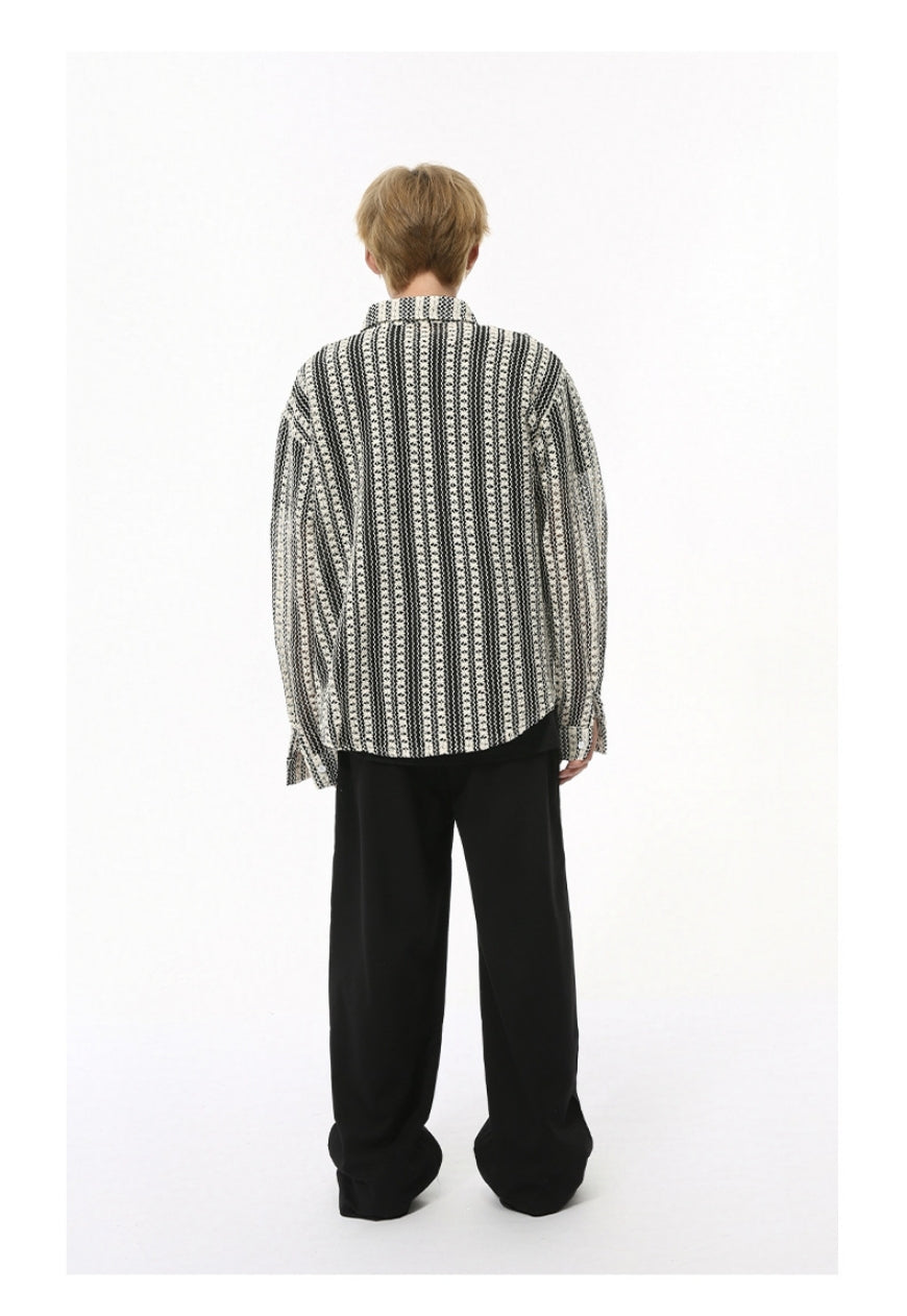 Men's striped shirt